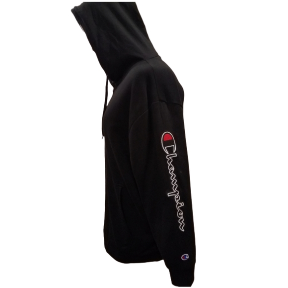 Champion Big & Tall Black Zip-Up Hoodie Sz 4XL - Picture 4 of 9